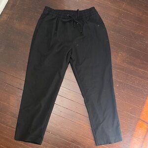 GAP Black Elastic-Waist Pants